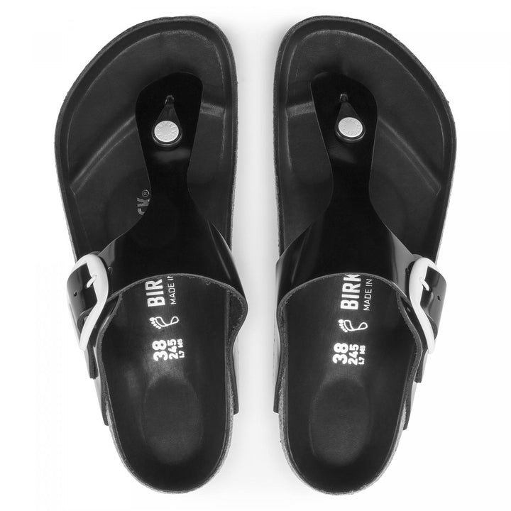 Gizeh Big Buckle Black/White