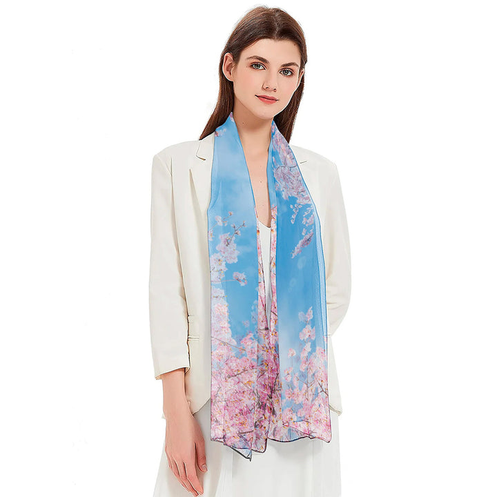 Cherry Blossom Scarf