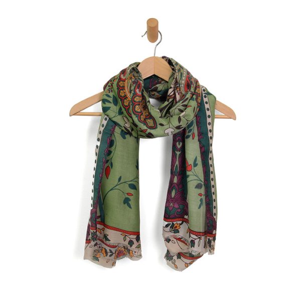Boho Paisley Scarf